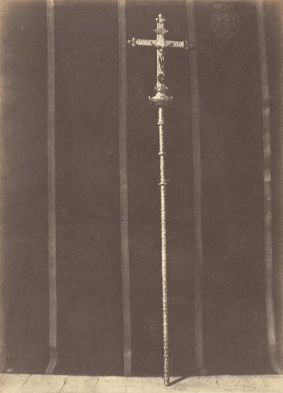Jerusalem. Silver Cross Given by Louis XIII to the Church of the Holy Sepulchre by Auguste Salzmann